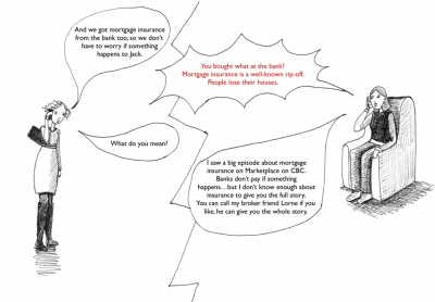 Mortgage Life Insurance cartoon 06