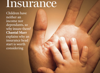 Chantal Marr in Forum Magazine: Kids & Insurance