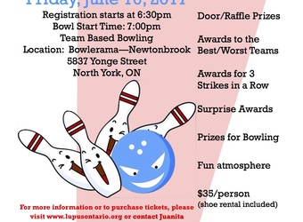 Lupus Ontario and LSM Insurance Pair Up for the 4th Annual Lupus Bowl