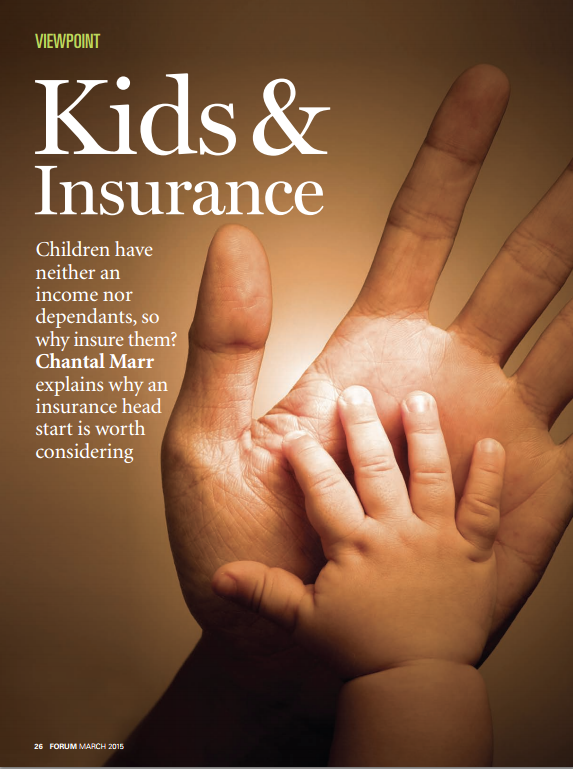 Advocis Kids Insurance Chantal Marr