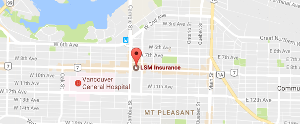 Vancouver Life Insurance Instant Quote Location