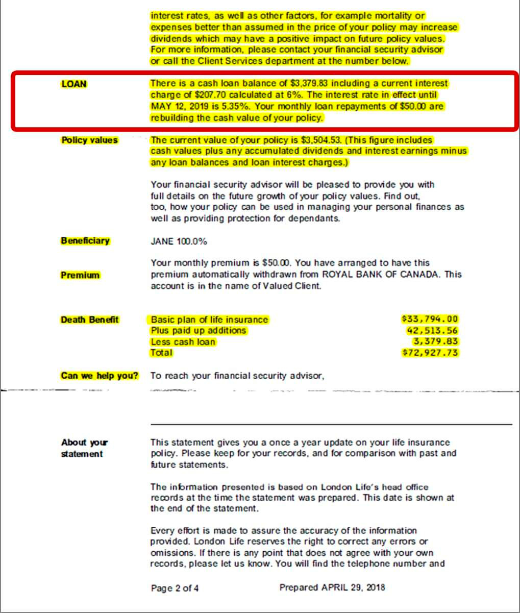 Cash value and cash surrender value explained